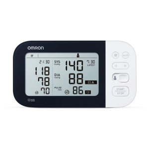Omron M7 Intelli IT Intellisense „okos” felkaros vérnyomásmérő (HEM-7361T-EBK)